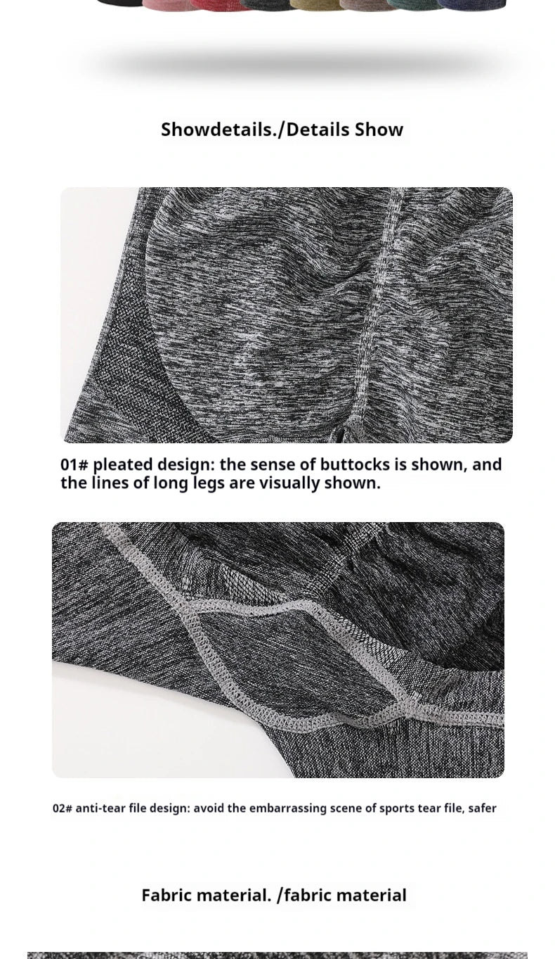 Yoga Short Women Quick Dry Seamless Fitnes