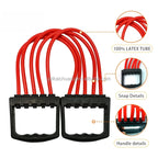 Yoga Arm Trainer Strength Workout Band TPE Resistance Stretch Bands Hand Grip Strengthener