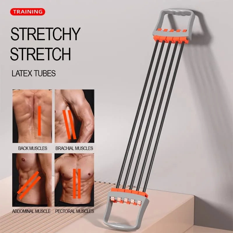 Yoga Arm Trainer Strength Workout Band TPE Resistance Stretch Bands Hand Grip Strengthener