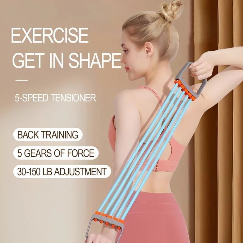 Yoga Arm Trainer Strength Workout Band TPE Resistance Stretch Bands Hand Grip Strengthener