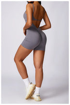 Sexy Back V Yoga Set Women Fitness
