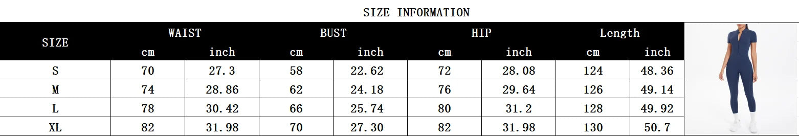 Short Sleeved Fitness Jumpsuit for Woman