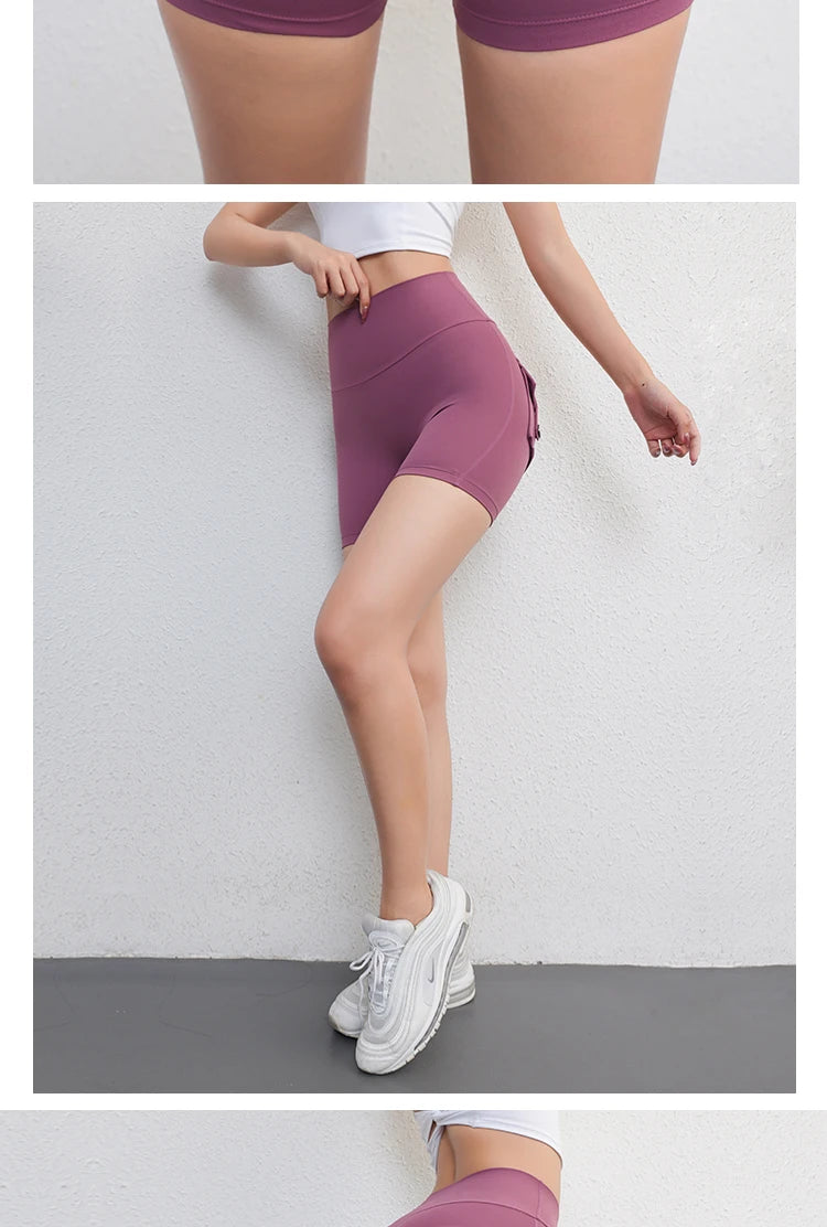 Peach Butt Fitness Shorts