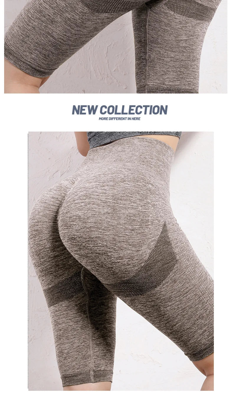 Yoga Short Women Quick Dry Seamless Fitnes