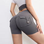 Peach Butt Fitness Shorts