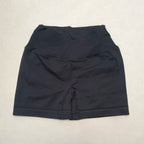 Crossover Waist Women Sport Shorts