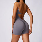 Sexy Back V Yoga Set Women Fitness