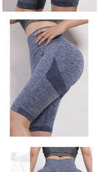 Yoga Short Women Quick Dry Seamless Fitnes