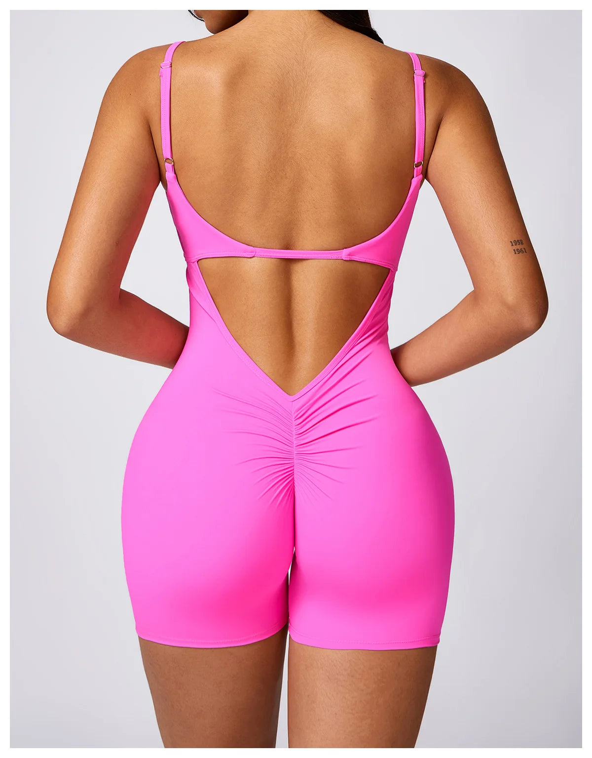 Sexy Back V Yoga Set Women Fitness