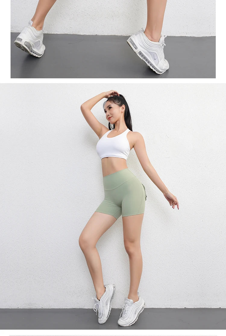 Peach Butt Fitness Shorts