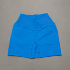Crossover Waist Women Sport Shorts