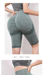 Yoga Short Women Quick Dry Seamless Fitnes