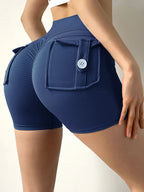 Peach Butt Fitness Shorts