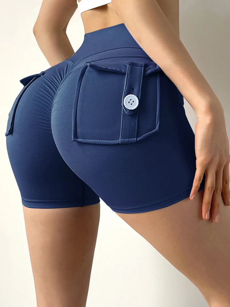 Peach Butt Fitness Shorts