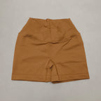 Crossover Waist Women Sport Shorts
