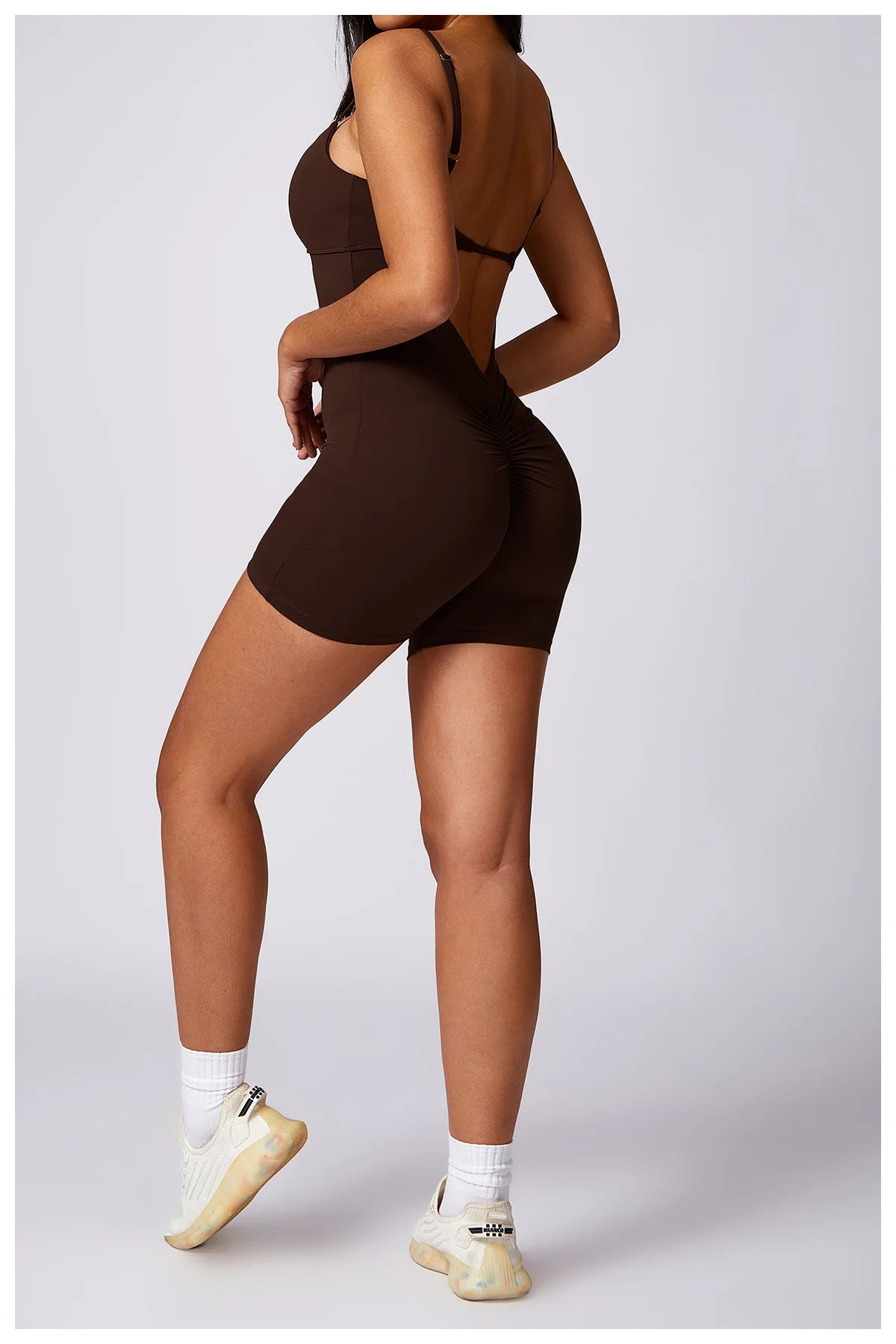 Sexy Back V Yoga Set Women Fitness