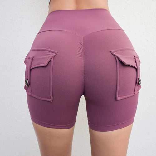 Peach Butt Fitness Shorts