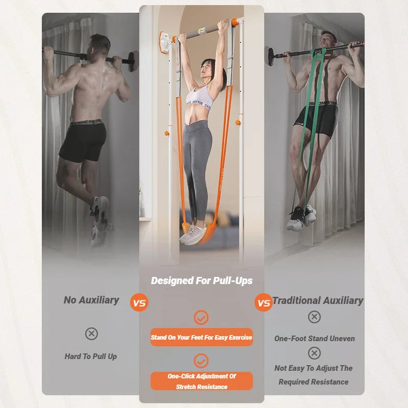 Adjustable Pull Up Assistance Bands Set For Pull-Ups