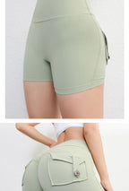 Peach Butt Fitness Shorts