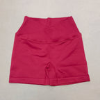 Crossover Waist Women Sport Shorts