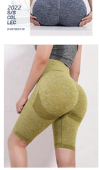 Yoga Short Women Quick Dry Seamless Fitnes