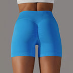 Crossover Waist Women Sport Shorts